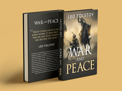 War & Peace Novel / book cover design