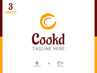 Cookd Restaurant 3 / logo design