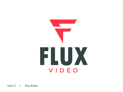 Video Flux Mobile App | 3rd concept alphabet app brand branding design dynamic flux illustration letter f lettermark logo logo design logodesign monogram play reels tiktok video