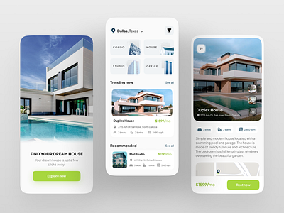 Real Estate App UI