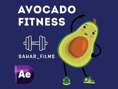 AVOCADO FITNESS'S aescrips aescripts after affects after effects aftereffect aftereffects aftereffets animation design illustration motion motion design motion graphic motionae motiongraphics