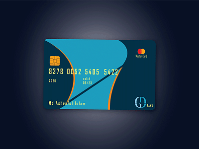 Credit card design 002 dailyui class