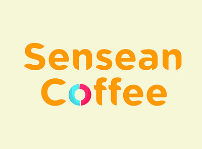 Sensean Coffee adobe illustrator branding design illustration logo logo design mockup