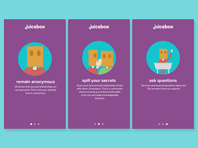 Juicebox Onboarding dailyui day 023 day 23 juicebox onboarding ui