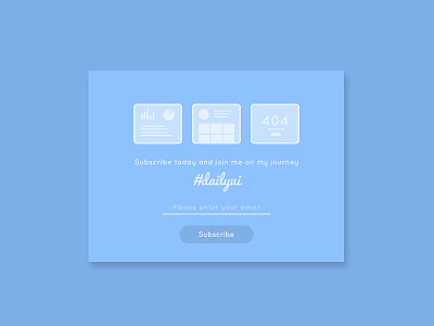 Daily UI Subscription