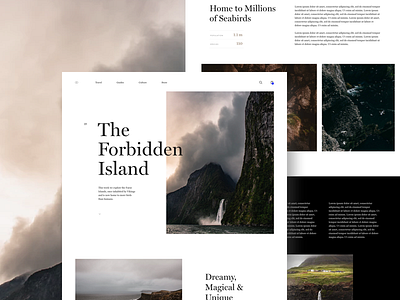 The Forbidden Island Article article culture editorial faroe guide island magazine travel ui