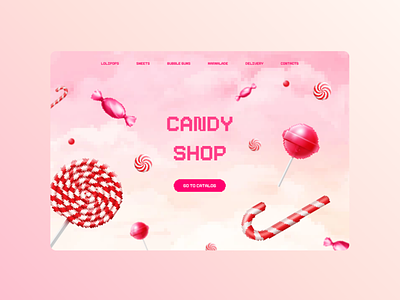 Concept Pixel Candy Shop