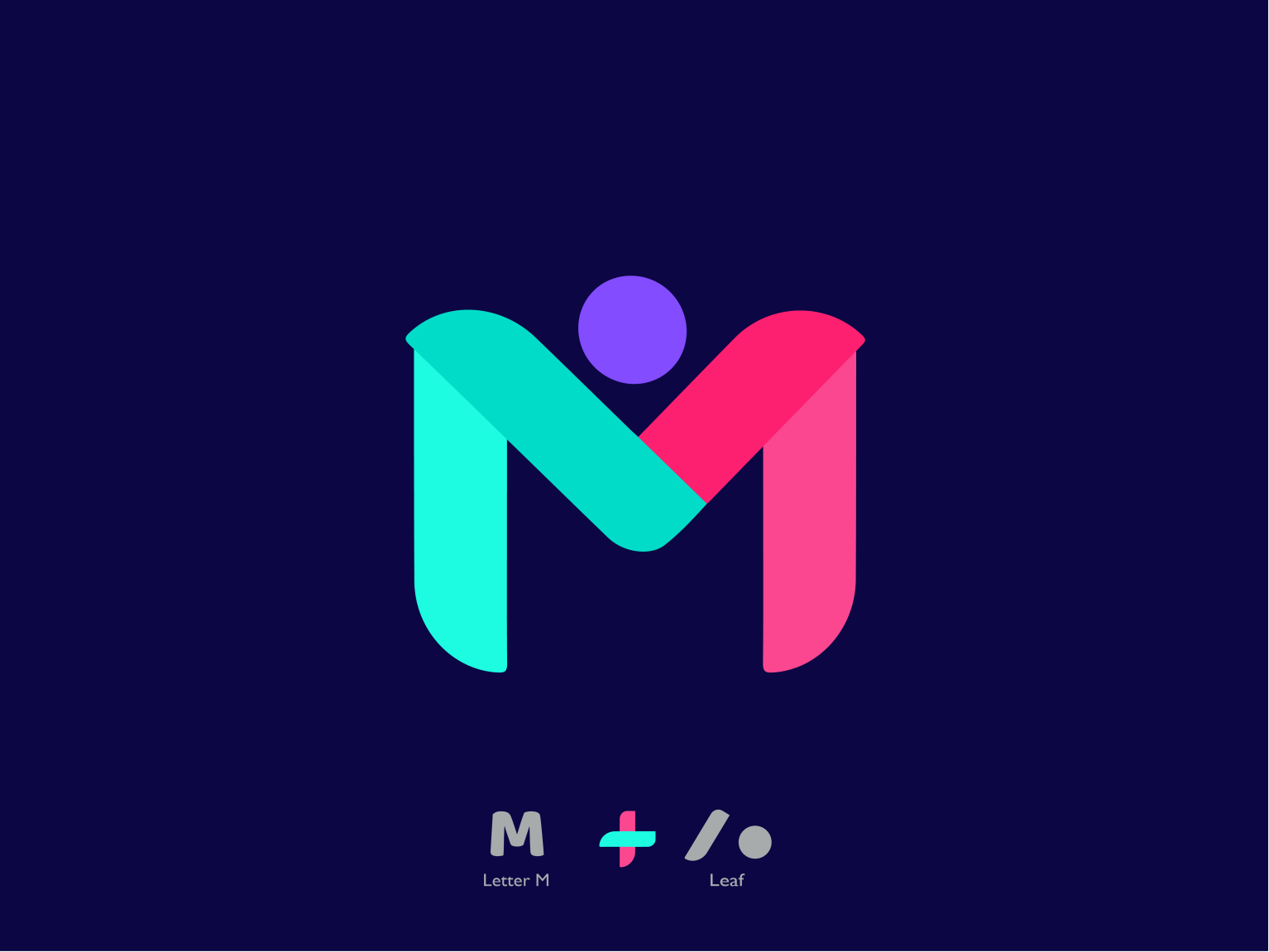 m lettermark logos by Mst.AsmaNori on Dribbble