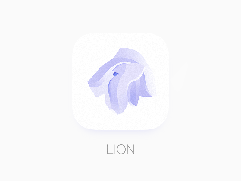 Daily Ui #05 APP Icon app icon daily ui lion