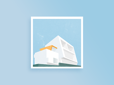 Minimalist Architecture 04 house illustration minimalist architecture resort villa