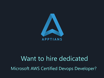 Hire a Dedicated Microsoft AWS Certified DevOps Developer app seo