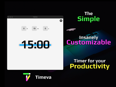 TIMEVA LAUNCH - manage your time - your way green mac macos manage pomodoro purple time timer timer app yellow