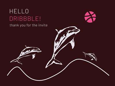 Нello dribbble! Here is my first shot! design logo web