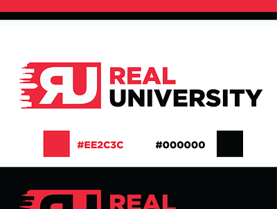 Real University art branding design graphic design icon illustration illustrator logo vector website