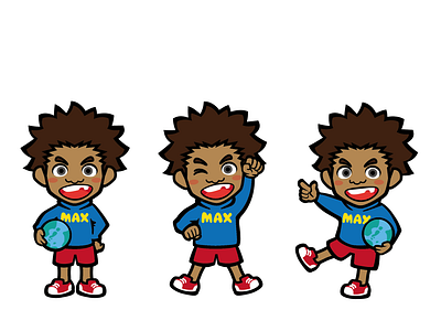 Character design renewal for English learning school.