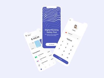 Digital Payment - Mobile App app branding design icon illustration typography ui ux