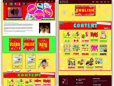 Kids Educational Website