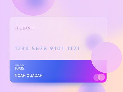 Bank credit card branding design graphic design illustration logo ui