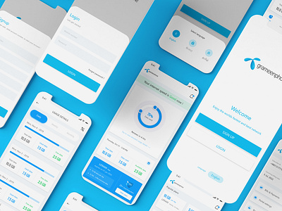 Grameenphone UI Redesign