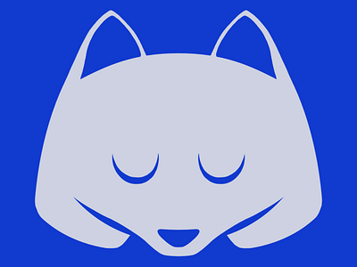 Fox/Wolf Discord Icon Sleepy icon