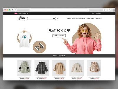 E-Commerce | UI Design | HALASH
