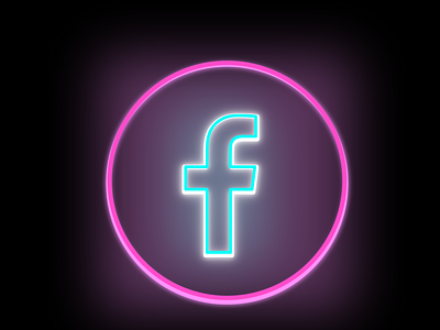 Neon pink and cyan facebook icon colorfull logo cyan neon logo facebook icon facebook logo facebook neon icon gaming neon logo icon logo minimalist logo neon neon colors neon icon neon logo design neon pink logo neon sign original logo simple logo simple neon logo unique neon logo