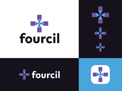 fourcil logo design agency art brand brand identity branding company logo concept creative idenity logo logomrak logos mark minimalist modern logo pen pencil pencils simple symbol