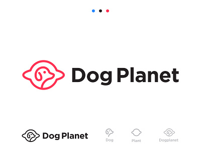 Dog logo Design Mark