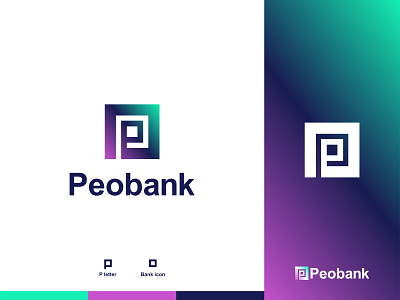 P Or Bank Logo Concept By Hassan Pervez On Dribbble