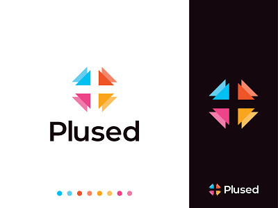 Plused Logo Design