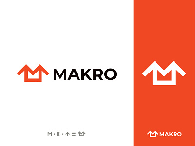 M + K + Up Arrow Logo Mark