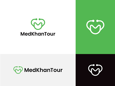 Medkhan Tour Logo Design