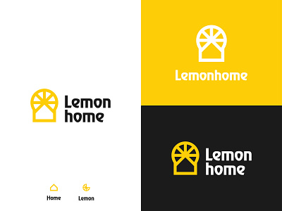 Lemon Home Logo brand identity branding design digital currency graphic design home house identity lemon lemon company logo logo agency logo design logo mark logotype meta modern logo monogram symbol technology