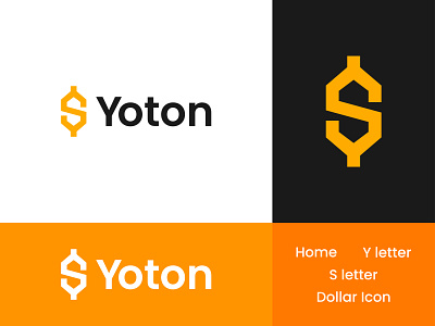 Yoton Logo america apps icon bank brand identity branding business creative logo currency design dollar logo logo agency logo design logo designer modern logo money money exchange money transfer currency people usa