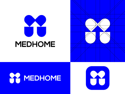 MEDICAL INDUSTRY LOGO agency ambulance brand identity branding care clinic design doctor health care health security home letter mark logo logo folio logodesigner mark medical industry minimal modern logo pharmacy