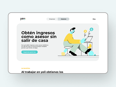 yeii | web branding design illustration ui ux web