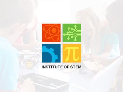 Logo design for Institute of STEM branding logo