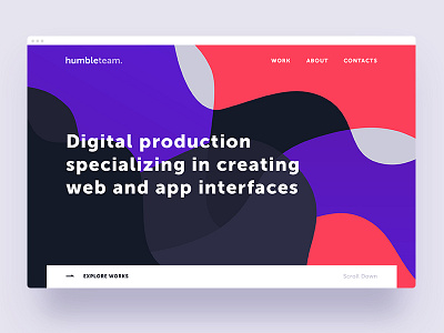 Humbleteam Website - Exploration