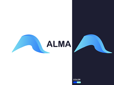 Modern A Letter Logo Design