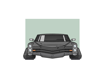 Future car illustration