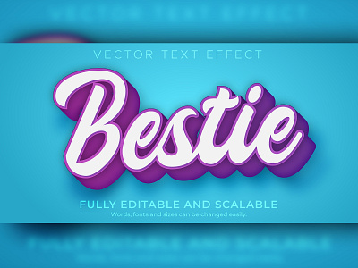 Editable Vector Text Effect Designs animation app branding design flat icon illustration logo minimal typography ux