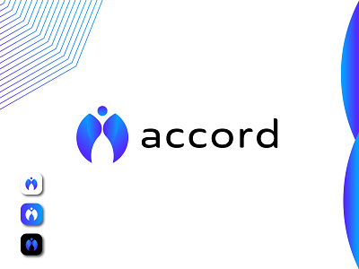 Accord logo | Modern Logo | App Icon | A letter logo a a letter logo a letter logo design accord logo app icon brand brand identity business logo creative logo custom logo flat icon iconic logo lettermark logo man logo men logo minimalist logo modern logo pictorial logo