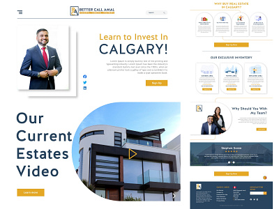 Real Estate Company Website Design adobe xd design app design dashboard design e commerce figma design graphic design modern design product design real estate real estate website ui design ui ux design upwork freelancer user experience design user interface design ux design web app web design website design website ui