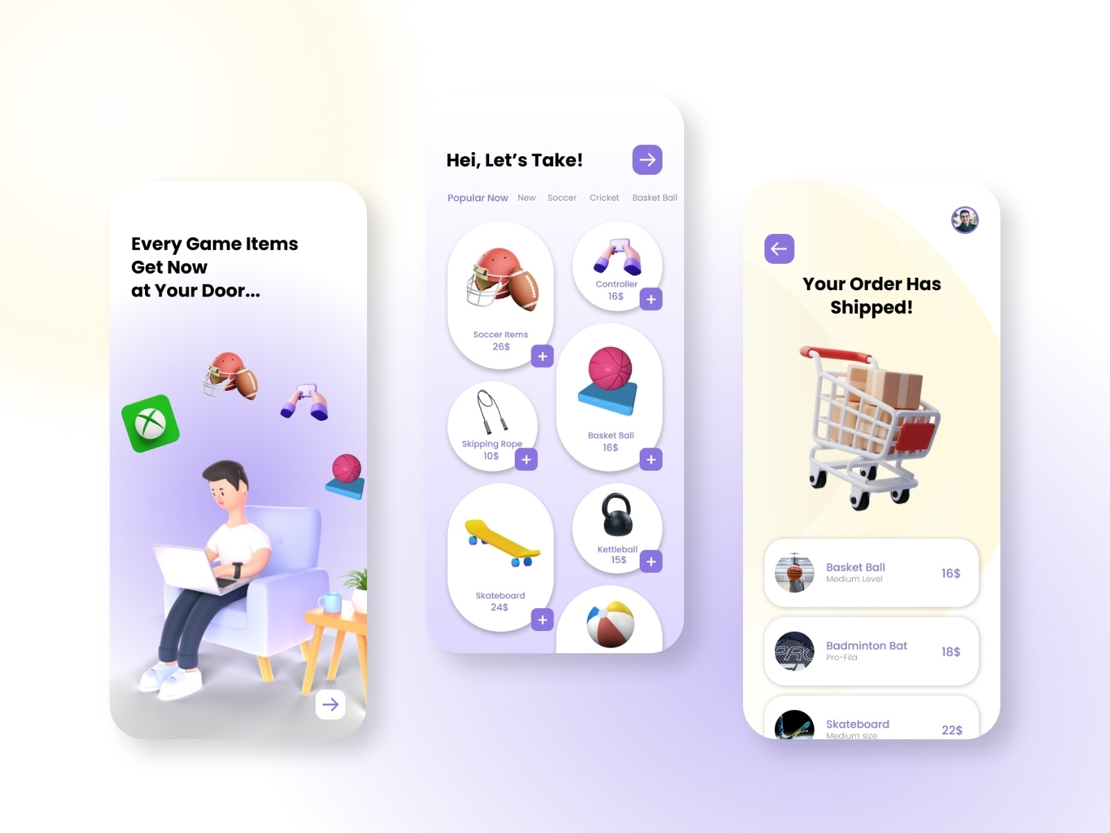 Gaming Gadgets e-commerce App Design by Abdul Al Noman on Dribbble