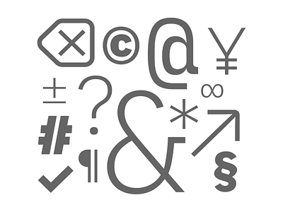 Codeline Mono Font coding font glyphs letters mono monospace symbols typography