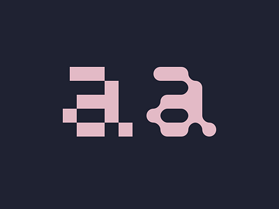 Summer type font pixel typography
