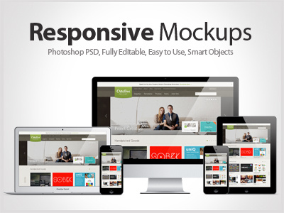 responsive web design psd