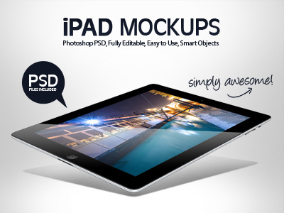 Ipad Mockup designs, themes, templates and downloadable graphic ...