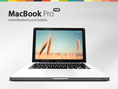 Free Macbook Pro (PSD)