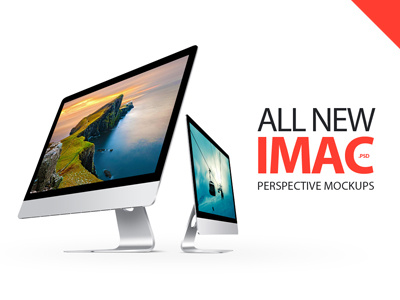 Apple iMac Mockups apple apple mockup creative market imac imac mockup mockup perspective mockup ydlabs
